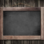 An emty vision blackboard